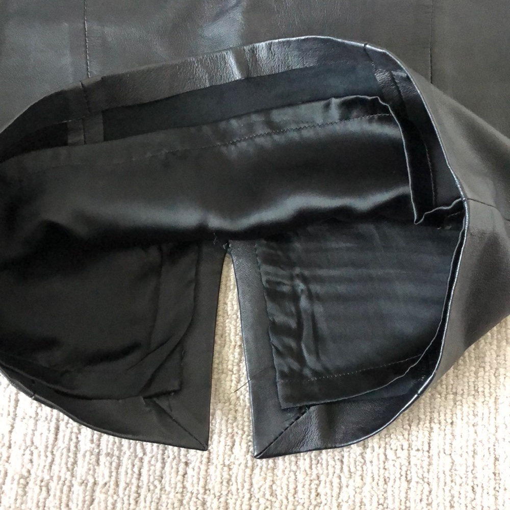 Vintage Leather Pencil Skirt Marc by Andrew Marc - Picture 5 of 8